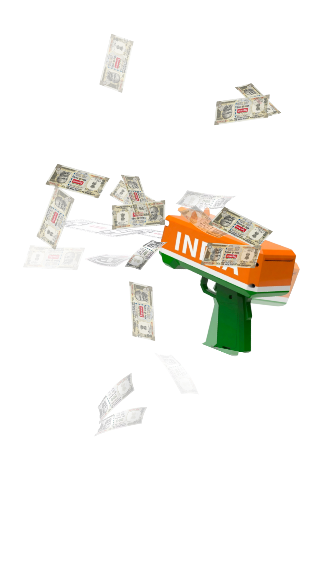 Indian moneygun